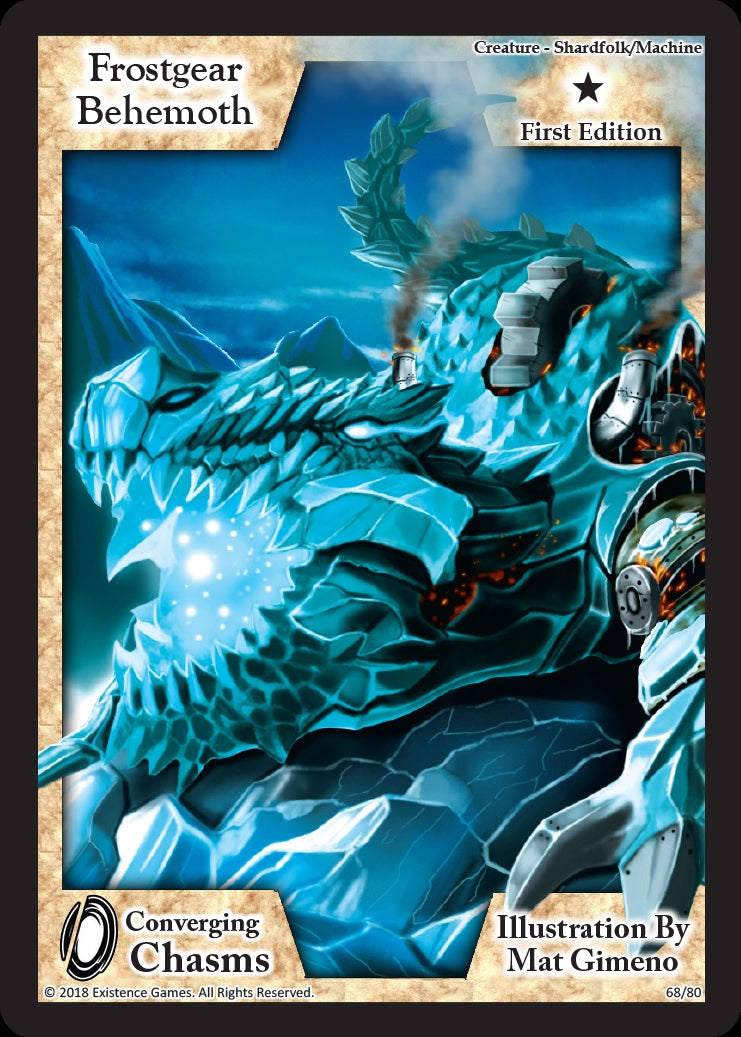 Image for Frostgear Behemoth (Converging Chasms) (68) - Exodus TCG