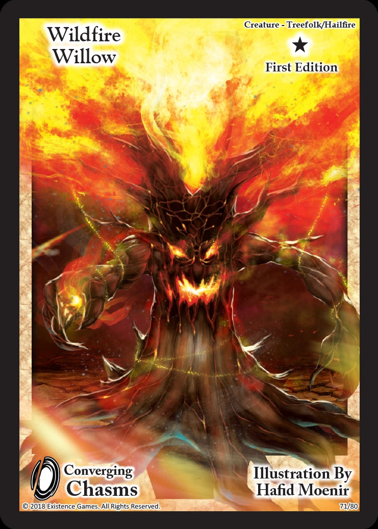 Image for Wildfire Willow (Converging Chasms) (71) - Exodus TCG