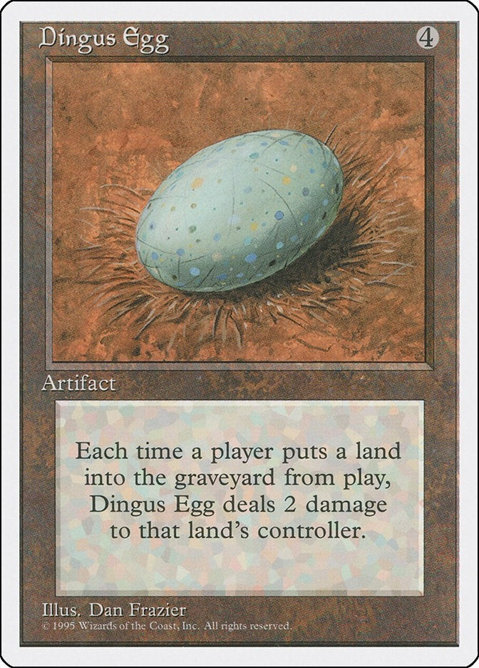 Image for Dingus Egg (Fourth Edition) - Magic: The Gathering
