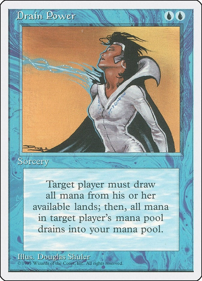 Image for Drain Power (Fourth Edition) (67) - Magic: The Gathering