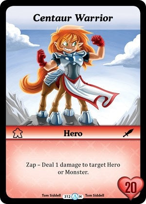 Image for Centaur Warrior (Alt 2) (Season 1) (312) - Munchkin CCG