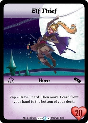 Image for Elf Thief (Alt 2) (Season 1) (309) - Munchkin CCG