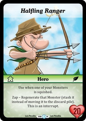 Image for Halfling Ranger (Alt 2) (Season 1) (308) - Munchkin CCG