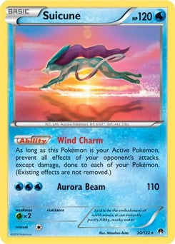 Image for Suicune - 30/122 (Cosmos Holo) (Blister Exclusives) (030/122) - Pokemon