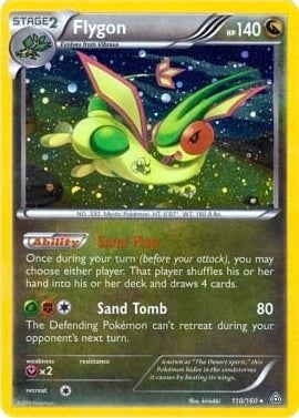 Image for Flygon - 110/160 (Cosmos Holo) (Blister Exclusives) (110/160) - Pokemon