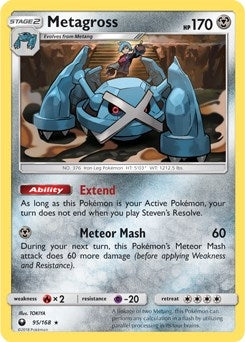 Image for Metagross - 95/168 (Prerelease Kit Exclusive) (Deck Exclusives) (095/168) - Pokemon