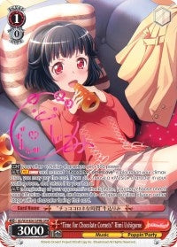 Image for "Time for Chocolate Cornets" Rimi Ushigome (B) (SPM) (BanG Dream! Girls Band Party!) (BD/W54-E061SPMb SPM) - Weiss Schwarz