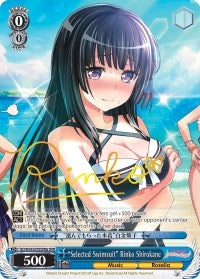 Image for "Selected Swimsuit" Rinko Shirokane (A) (SPM) (BanG Dream! Girls Band Party!) (BD/W54-E078SPMa SPM) - Weiss Schwarz