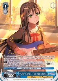 Image for "Our Song" Tae Hanazono (A) (SPM) (BanG Dream! Girls Band Party!) (BD/W54-E085SPMa SPM) - Weiss Schwarz