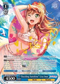 Image for "Dazzling Sunshine" Lisa Imai (A) (SPM) (BanG Dream! Girls Band Party!) (BD/W54-E086SPMa SPM) - Weiss Schwarz