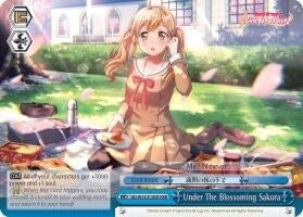 Image for Under The Blossoming Sakura (RRR) (BanG Dream! Girls Band Party!) (BD/W54-E100R RRR) - Weiss Schwarz