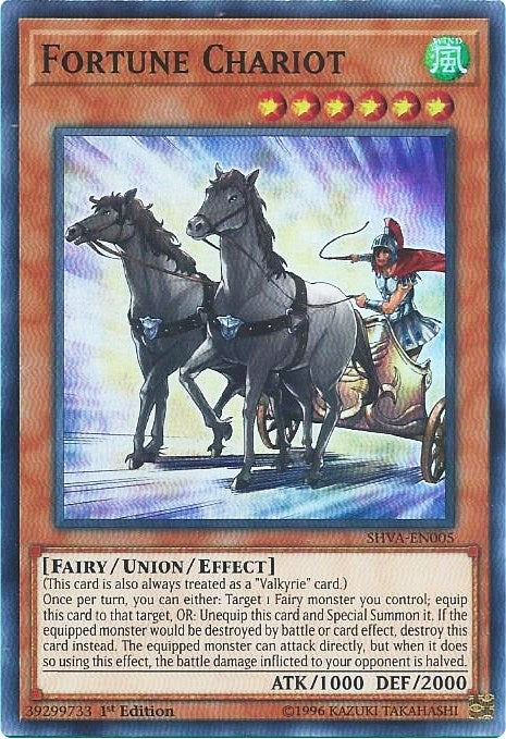 Image for Fortune Chariot (Shadows in Valhalla) (SHVA-EN005) - YuGiOh