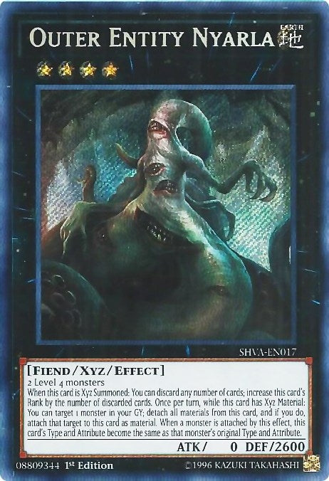 Image for Outer Entity Nyarla (Shadows in Valhalla) (SHVA-EN017) - YuGiOh