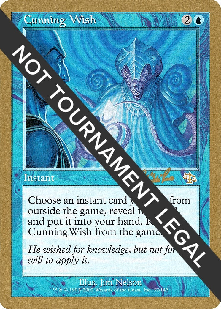 Image for Cunning Wish - 2002 Carlos Romao (JUD) (World Championship Decks) - Magic: The Gathering