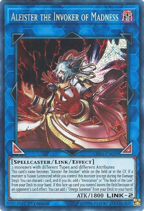 Image for Aleister the Invoker of Madness (Shadows in Valhalla) (SHVA-EN020) - YuGiOh