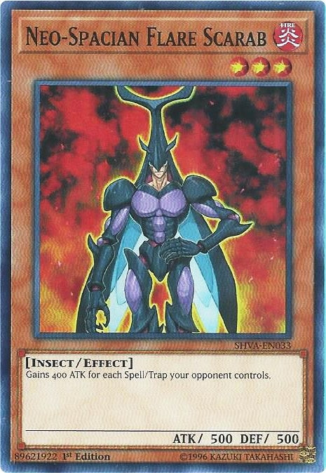 Image for Neo-Spacian Flare Scarab (Shadows in Valhalla) (SHVA-EN033) - YuGiOh