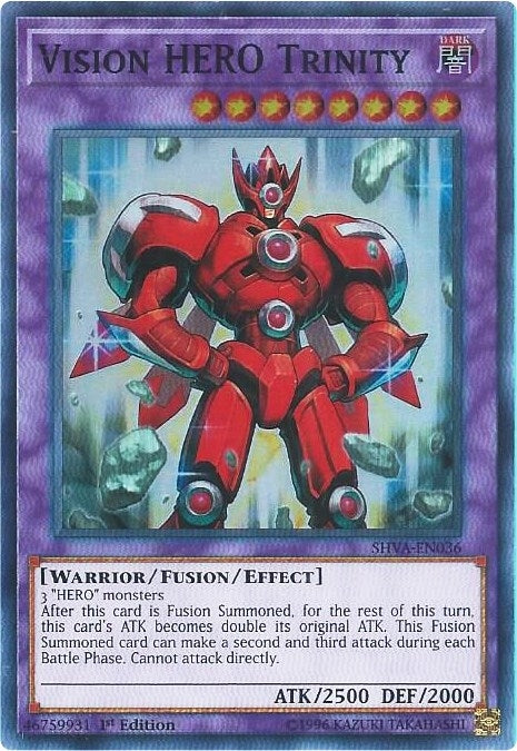 Image for Vision HERO Trinity (Shadows in Valhalla) (SHVA-EN036) - YuGiOh