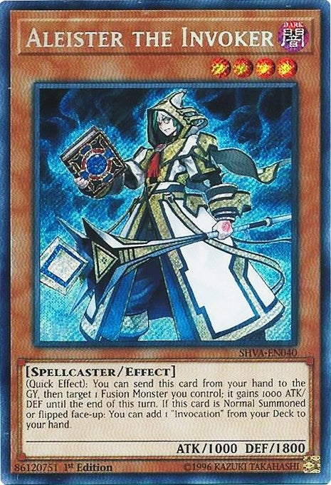 Image for Aleister the Invoker (Shadows in Valhalla) (SHVA-EN040) - YuGiOh