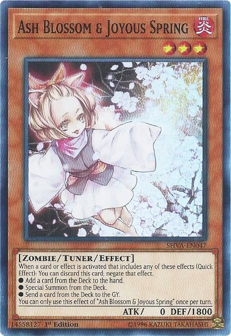 Image for Ash Blossom & Joyous Spring (Shadows in Valhalla) (SHVA-EN047) - YuGiOh