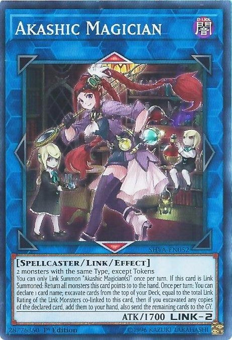 Image for Akashic Magician (Shadows in Valhalla) (SHVA-EN052) - YuGiOh