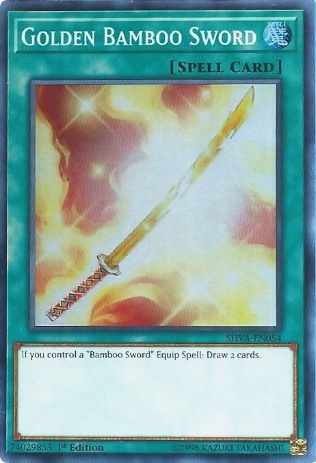 Image for Golden Bamboo Sword (Shadows in Valhalla) (SHVA-EN054) - YuGiOh