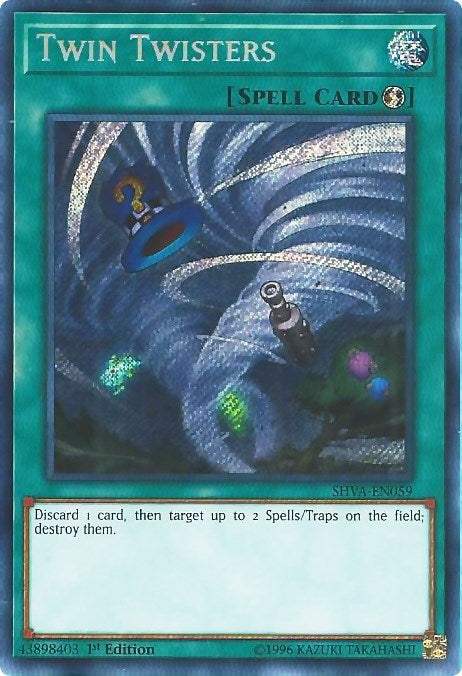 Image for Twin Twisters (Shadows in Valhalla) (SHVA-EN059) - YuGiOh