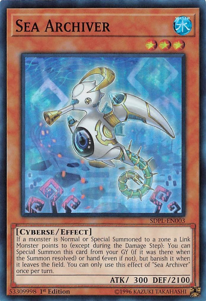 Image for Sea Archiver (Structure Deck: Powercode Link) (SDPL-EN003) - YuGiOh