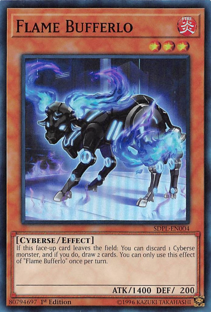 Image for Flame Bufferlo (Structure Deck: Powercode Link) (SDPL-EN004) - YuGiOh