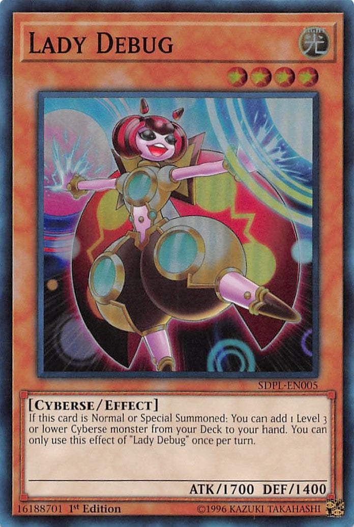 Image for Lady Debug (Structure Deck: Powercode Link) (SDPL-EN005) - YuGiOh