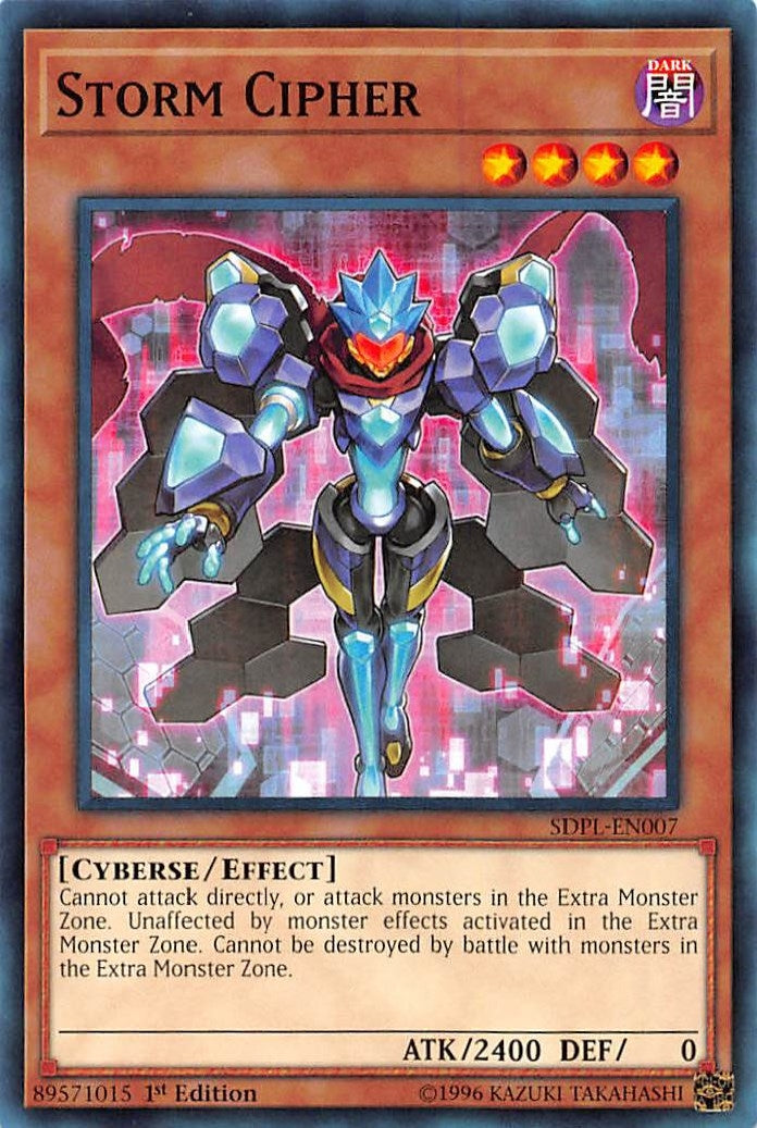 Image for Storm Cipher (Structure Deck: Powercode Link) (SDPL-EN007) - YuGiOh