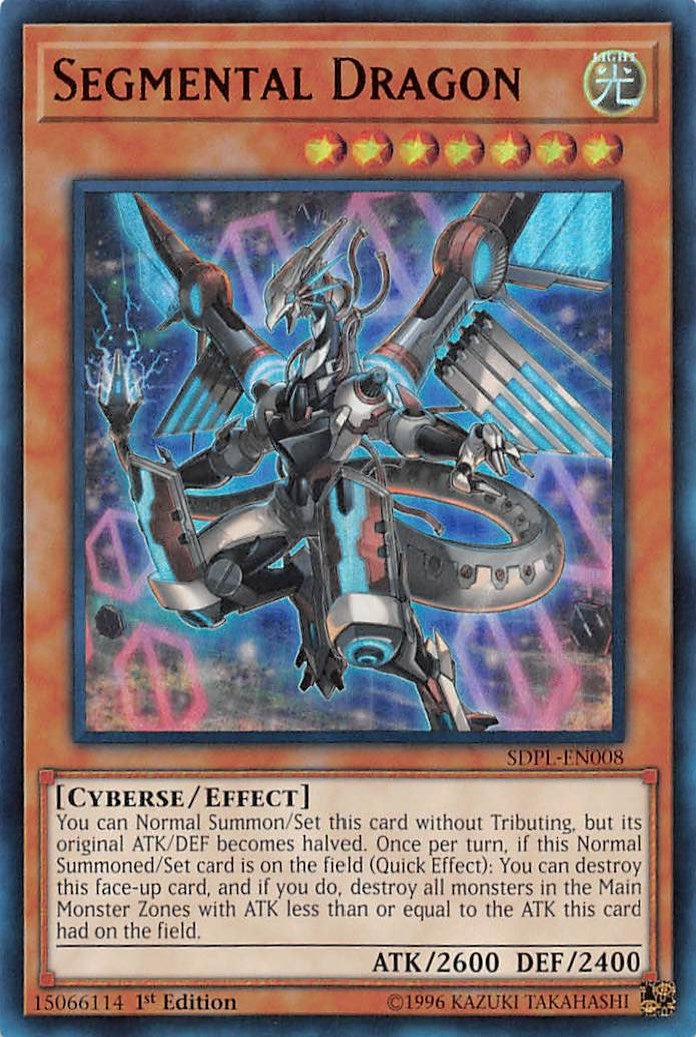 Image for Segmental Dragon (Structure Deck: Powercode Link) (SDPL-EN008) - YuGiOh