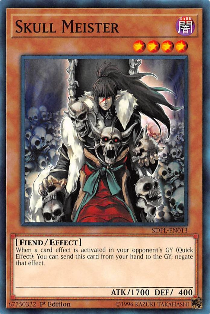 Image for Skull Meister (Structure Deck: Powercode Link) (SDPL-EN013) - YuGiOh