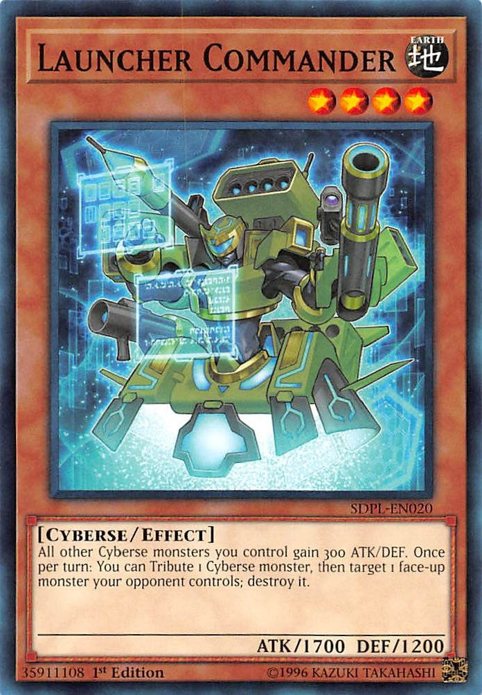 Image for Launcher Commander (Structure Deck: Powercode Link) (SDPL-EN020) - YuGiOh