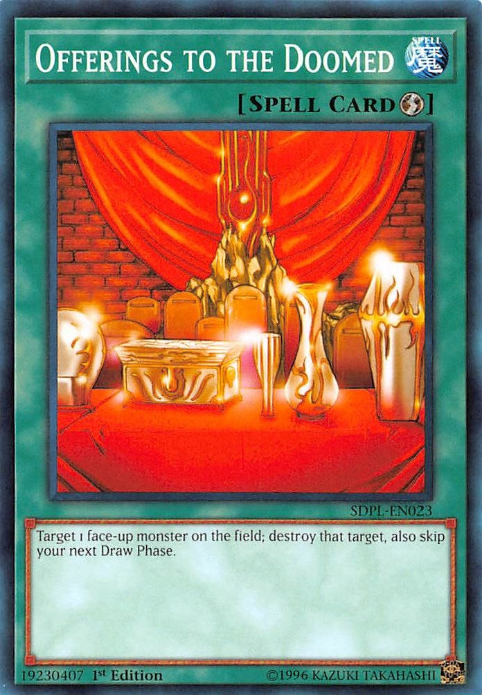 Image for Offerings to the Doomed (Structure Deck: Powercode Link) (SDPL-EN023) - YuGiOh