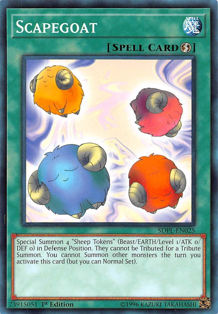 Image for Scapegoat (Structure Deck: Powercode Link) (SDPL-EN025) - YuGiOh