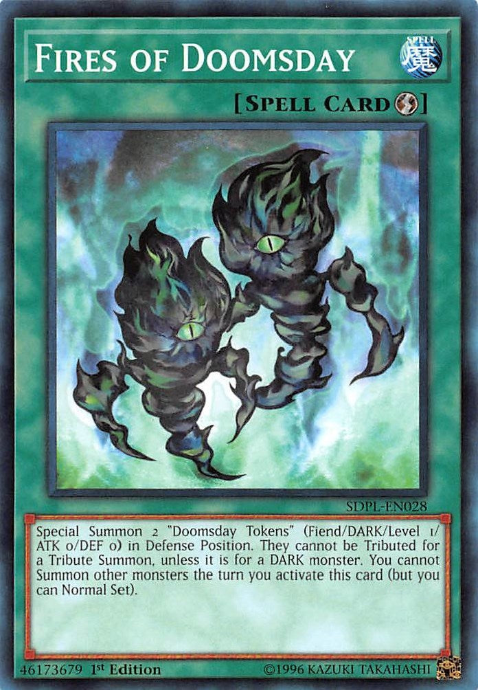 Image for Fires of Doomsday (Structure Deck: Powercode Link) (SDPL-EN028) - YuGiOh