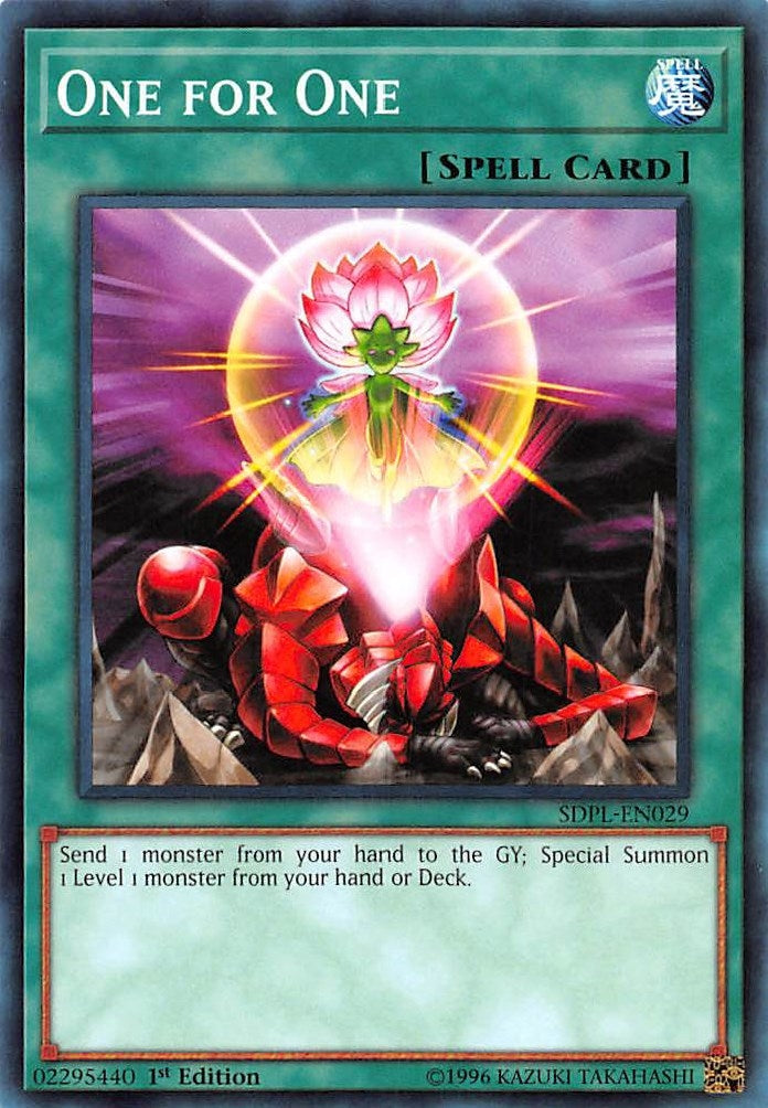 Image for One for One (Structure Deck: Powercode Link) (SDPL-EN029) - YuGiOh
