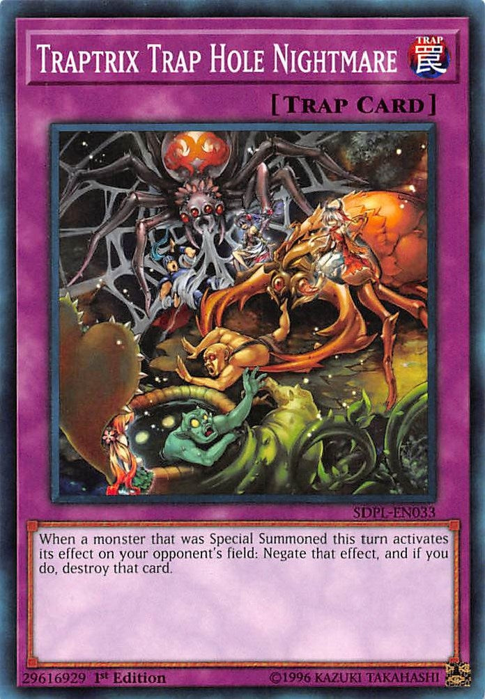 Image for Traptrix Trap Hole Nightmare (Structure Deck: Powercode Link) (SDPL-EN033) - YuGiOh