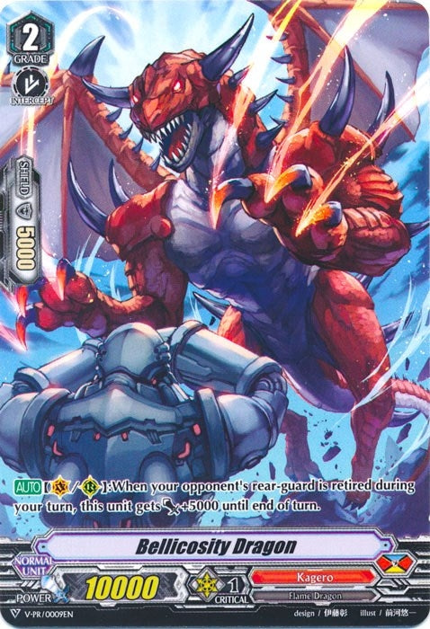 Image for Bellicosity Dragon (V Promo Cards) (V-PR/0009EN) - Cardfight Vanguard
