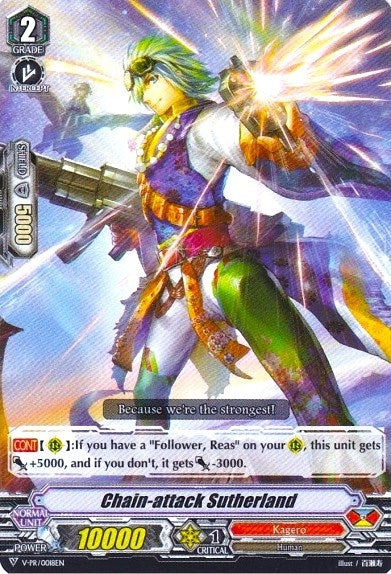 Image for Chain-attack Sutherland (V Promo Cards) (V-PR/0018EN) - Cardfight Vanguard