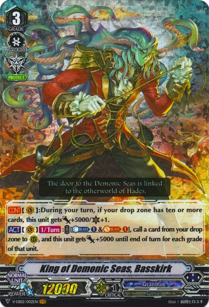 Image for King of Demonic Seas, Basskirk (V-EB02: Champions of the Asia Circuit) (V-EB02/002EN) - Cardfight Vanguard