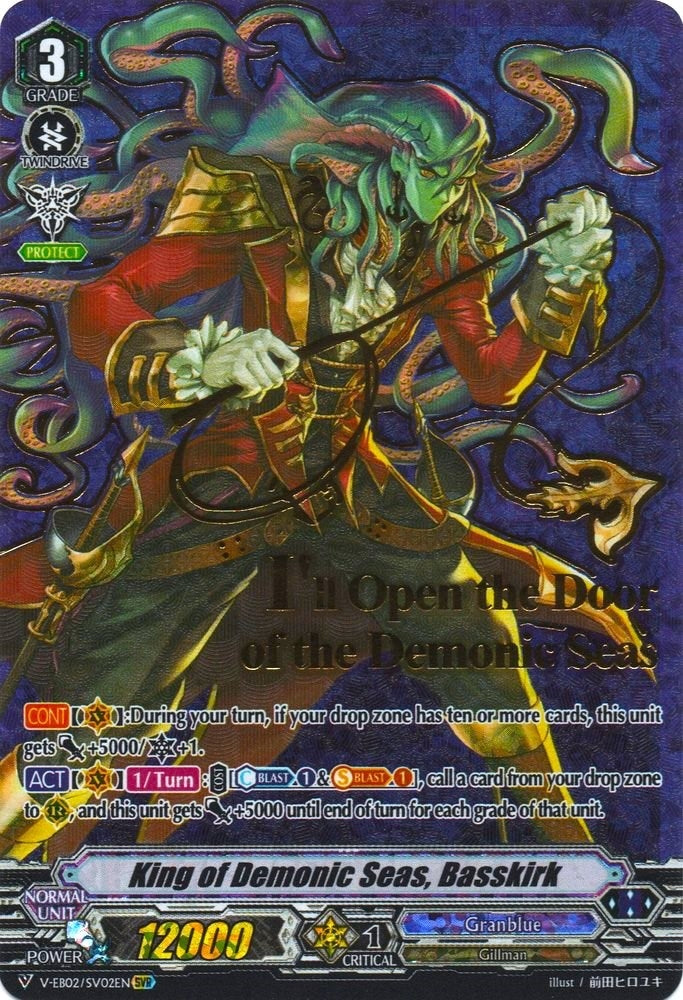 Image for King of Demonic Seas, Basskirk (SVR) (V-EB02: Champions of the Asia Circuit) (V-EB02/SV02EN) - Cardfight Vanguard