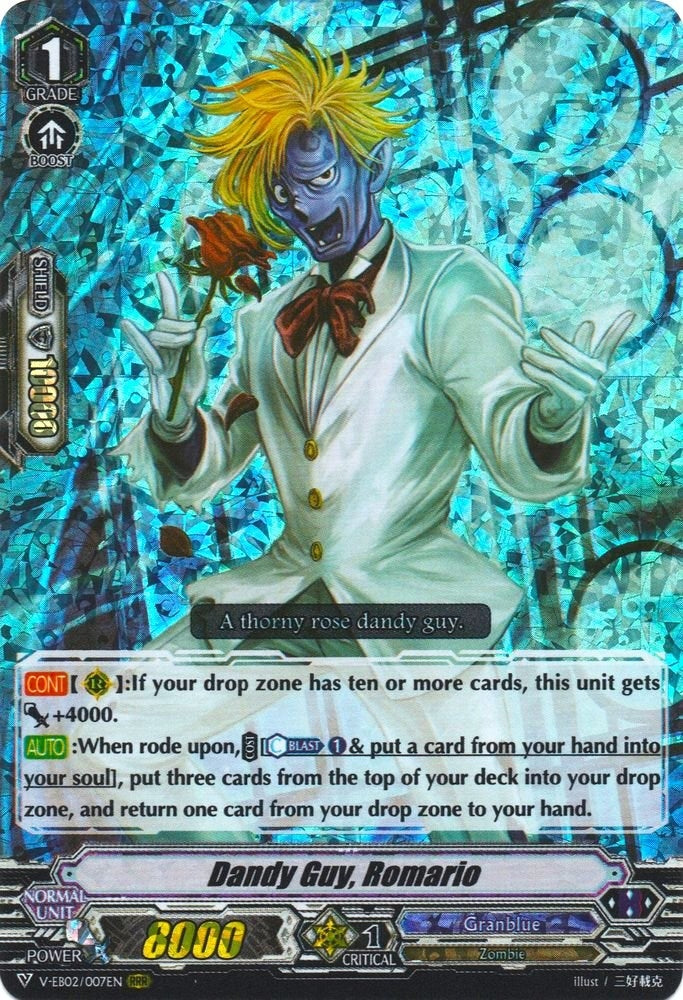 Image for Dandy Guy, Romario (V-EB02: Champions of the Asia Circuit) (V-EB02/007EN) - Cardfight Vanguard