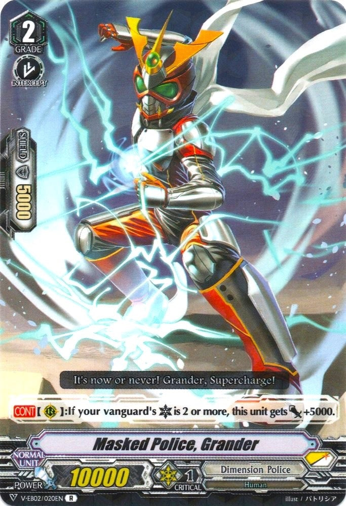 Image for Masked Police, Grander (V-EB02: Champions of the Asia Circuit) (V-EB02/020EN) - Cardfight Vanguard