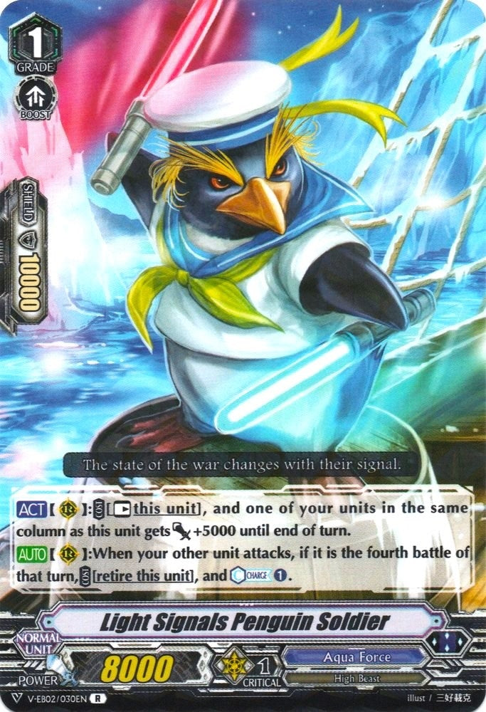 Image for Light Signals Penguin Soldier (V-EB02: Champions of the Asia Circuit) (V-EB02/030EN) - Cardfight Vanguard