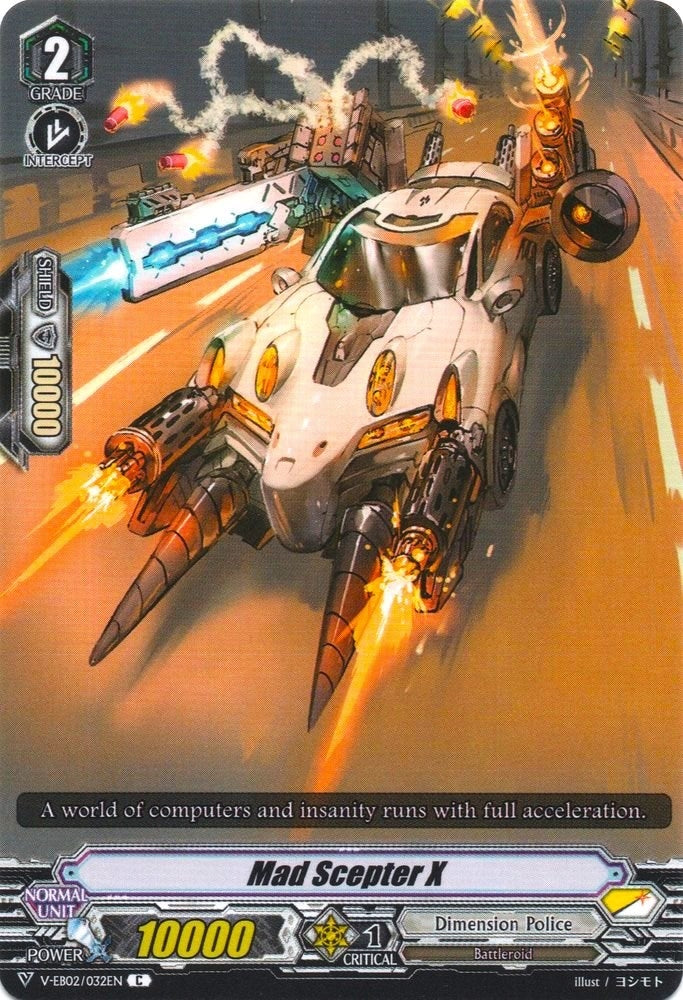 Image for Mad Scepter X (V-EB02: Champions of the Asia Circuit) (V-EB02/032EN) - Cardfight Vanguard