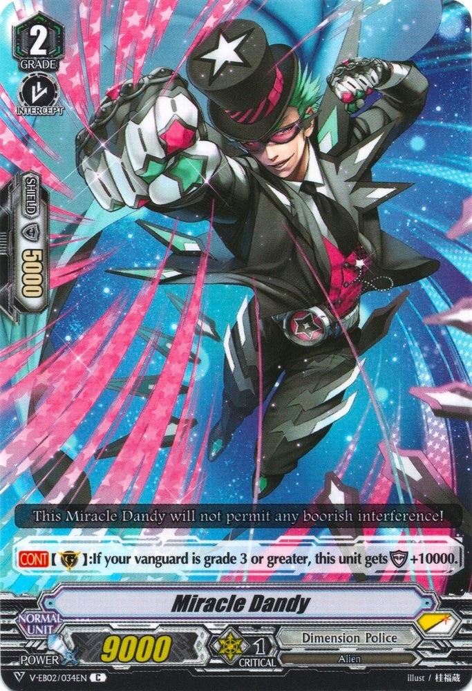 Image for Miracle Dandy (V-EB02: Champions of the Asia Circuit) (V-EB02/034EN) - Cardfight Vanguard