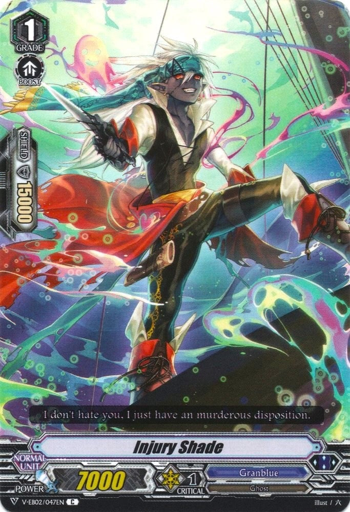 Image for Injury Shade (V-EB02: Champions of the Asia Circuit) (V-EB02/047EN) - Cardfight Vanguard