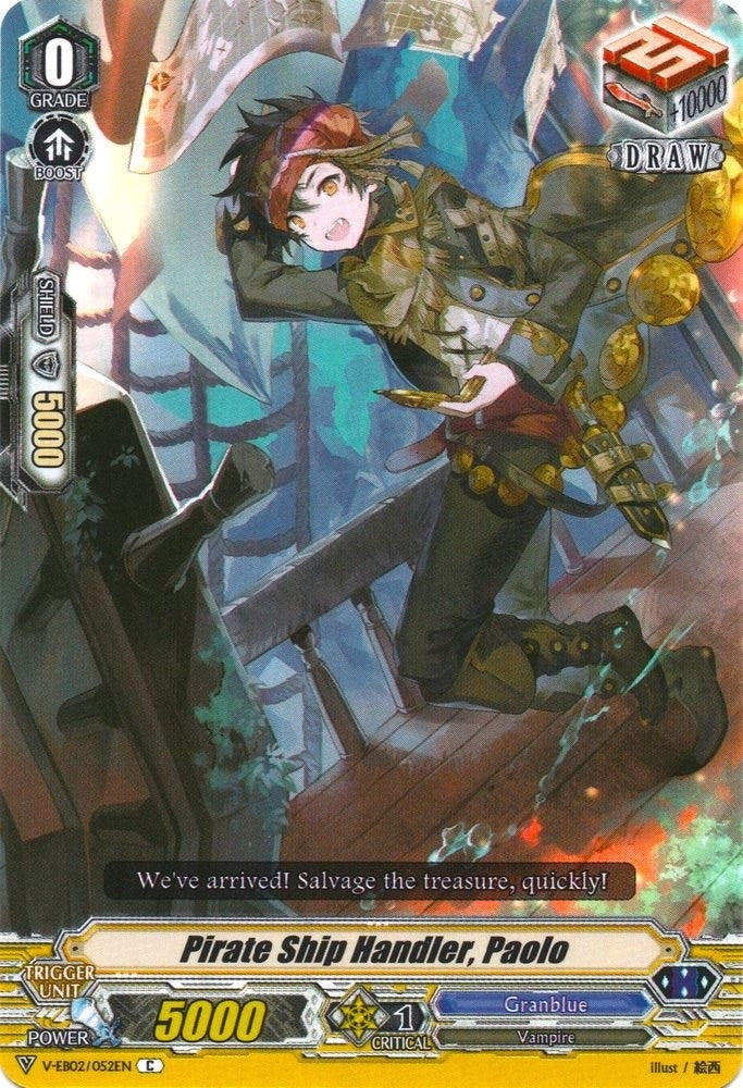 Image for Pirate Ship Handler, Paolo (V-EB02: Champions of the Asia Circuit) (V-EB02/052EN) - Cardfight Vanguard