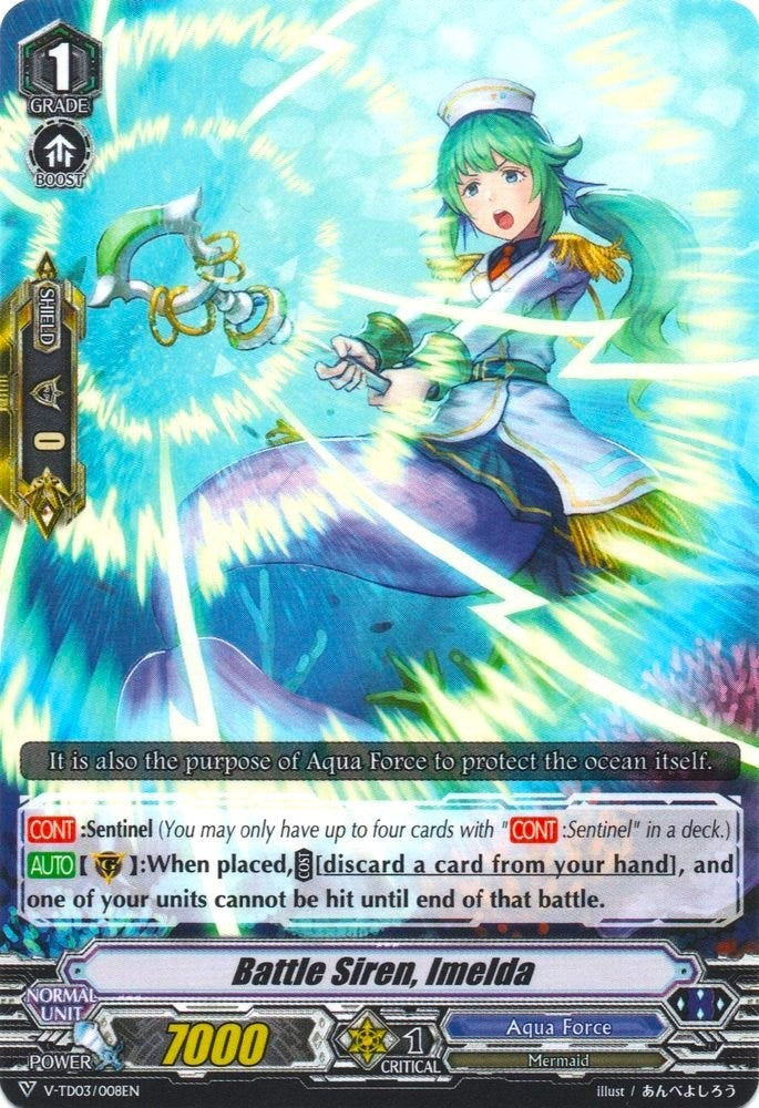 Image for Battle Siren, Imelda (V-TD03: Leon Soryu) (V-TD03/008EN) - Cardfight Vanguard